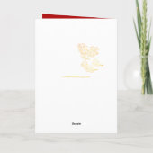 おめでたい雲中国の新年OX 2021 GC カード (裏面)