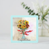 おめでとうあいさつフラットカード (スタンド正面)