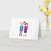 おめでとうおばあちゃんとおじいちゃん! カード (黄色い花)