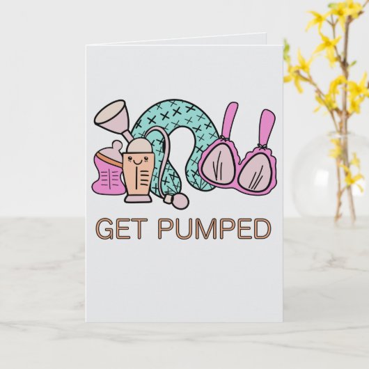 おめでとうおもしろいかわいい赤ちゃんシャワー カード (黄色い花)