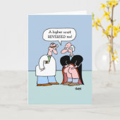 おめでとうおもしろいグリーティングカード法 カード (黄色い花)