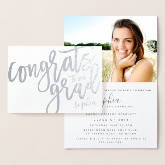 おめでとうからGRADへ 箔カード (ディスプレー)