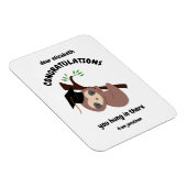 おめでとうかわいいナマズ卒業カスタムカード マグネット (右側)