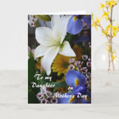 おめでとうかわいらしさん カード (黄色い花)