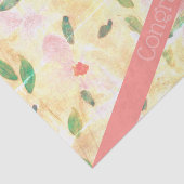 おめでとうかわいらしコーラル 薄葉紙 (詳細)