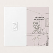 おめでとうございました記念漫画のグリーティングカード (外部フラット)