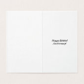 おめでとうございました記念漫画のグリーティングカード (内部フラット)