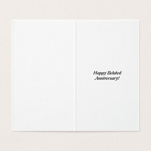 おめでとうございました記念漫画のグリーティングカード (内部フラット)