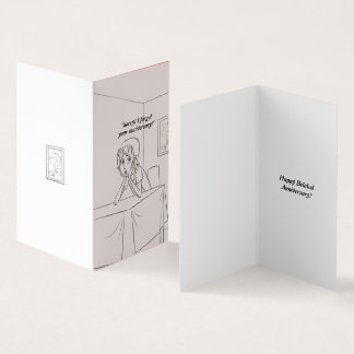 おめでとうございました記念漫画のグリーティングカード