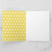 おめでとうございますカード空ゴリラデザイン。 カード (内部)