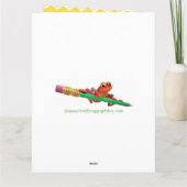 おめでとうございますカード空ゴリラデザイン。 カード (裏面)