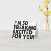 おめでとうございますカード カード (黄色い花)