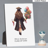 おめでとうございますガールウォーター卒業 フォトプラーク