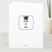 おめでとうございますナース院大 カード (裏面)