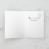 おめでとうございますニューホームスウィートシンプルスケッチ カード (内部)
