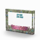 おめでとうございますピーコックF.ピンクのお客様。フォトブロック フォトブロック (右)