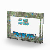 おめでとうございますピーコックF.ブルーcust.フォトブロック フォトブロック (右)