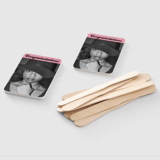 おめでとうございますフォトイメージ卒業パーティー ハンドファン (組立なし)