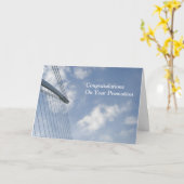 おめでとうございますプロモーション カード (黄色い花)