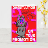 おめでとうございますプロモーション カード (黄色い花)