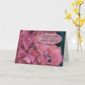 おめでとうございますマイルストーンの回復用カード カード (黄色い花)