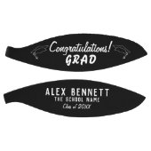 おめでとうございます卒業の白黒卒業Ba バスケットボール (パネル)