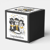 おめでとうございます卒業シーズー（犬）Tzu Dogs フェイバーボックス (裏面サイド)