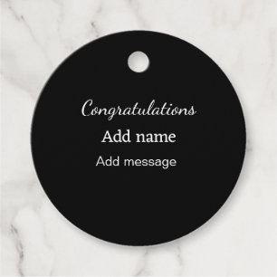 おめでとうございます名前メッセージシンプル大学院 フェイバータグ