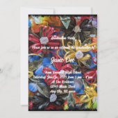 おめでとうございます大学院マネーレイパーティー募集 招待状 (正面)