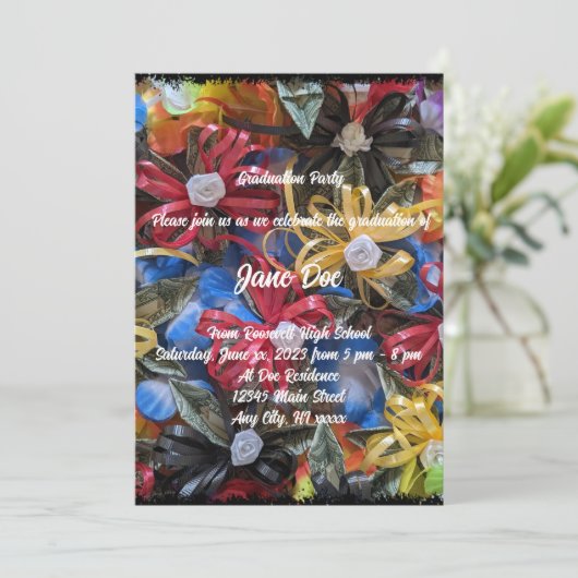 おめでとうございます大学院マネーレイパーティー募集 招待状 (スタンド正面)