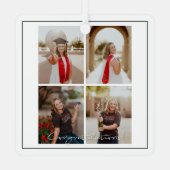 おめでとうございます大学院メタルオーナメント メタルオーナメント (裏面)