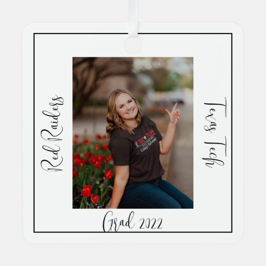 おめでとうございます大学院メタルオーナメント メタルオーナメント (正面)