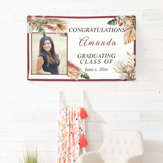 おめでとうございます大学院写真熱帯ボヘミア 横断幕 (インサイチュ)