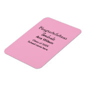 おめでとうございます大学院add name class school マグネット (左側)