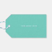 おめでとうございます新しいホームシルエット編集可能カラー ギフトタグ (裏面横)