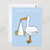 おめでとうございます新ペットキャットキットマンガ ポストカード (正面/裏面)