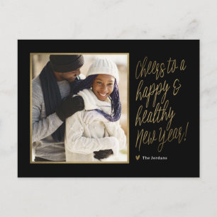 おめでとうございます新年の写真はがき シーズンポストカード