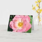 おめでとうございます新生児 カード (黄色い花)