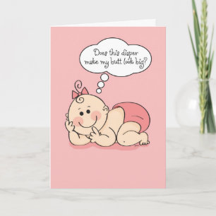 おめでとうございます新生児Diva カード