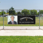 おめでとうございます歯科の退職写真 横断幕 (インサイチュ)