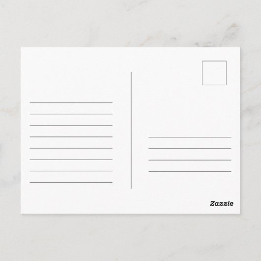 おめでとうございます水彩院生の花 ポストカード (裏面)