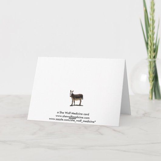 おめでとうございます獣医学研究科 – 牧場 カード (裏面)