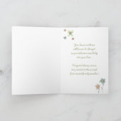 おめでとうございます第1子 – 兄弟妻 カード (内部)