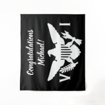 おめでとうございます米国ヴァージン諸島国旗の白黒