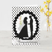 おめでとうございます結婚。 カード (黄色い花)