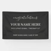 おめでとうございます職業セラピストOTバナー 横断幕 (横)