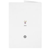 おめでとうございます。 (裏面)