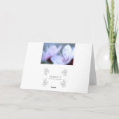 おめでとうございます。この特別の日は カード (裏面)