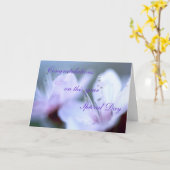 おめでとうございます。この特別の日は カード (黄色い花)