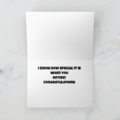 おめでとうございます!**ご勇退** カード (内部)